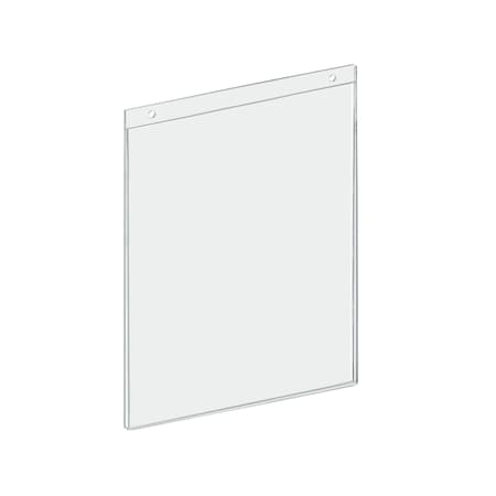 Azar Displays 9"W x 12"H Wall U-Frame w/ Holes, PK10 162712